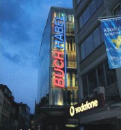 Světelná reklama Buch Habel